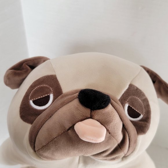 LIV HEART Premium Nemu Nemu Body Hugging pillow Dog bulldog Healing Animals New - Picture 1 of 16